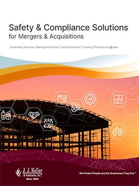 Mergers & Acquisitions Safety & Compliance Brochure