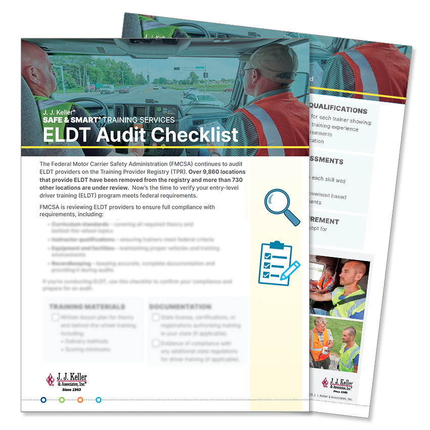 ELDT Checklist Thumbnail